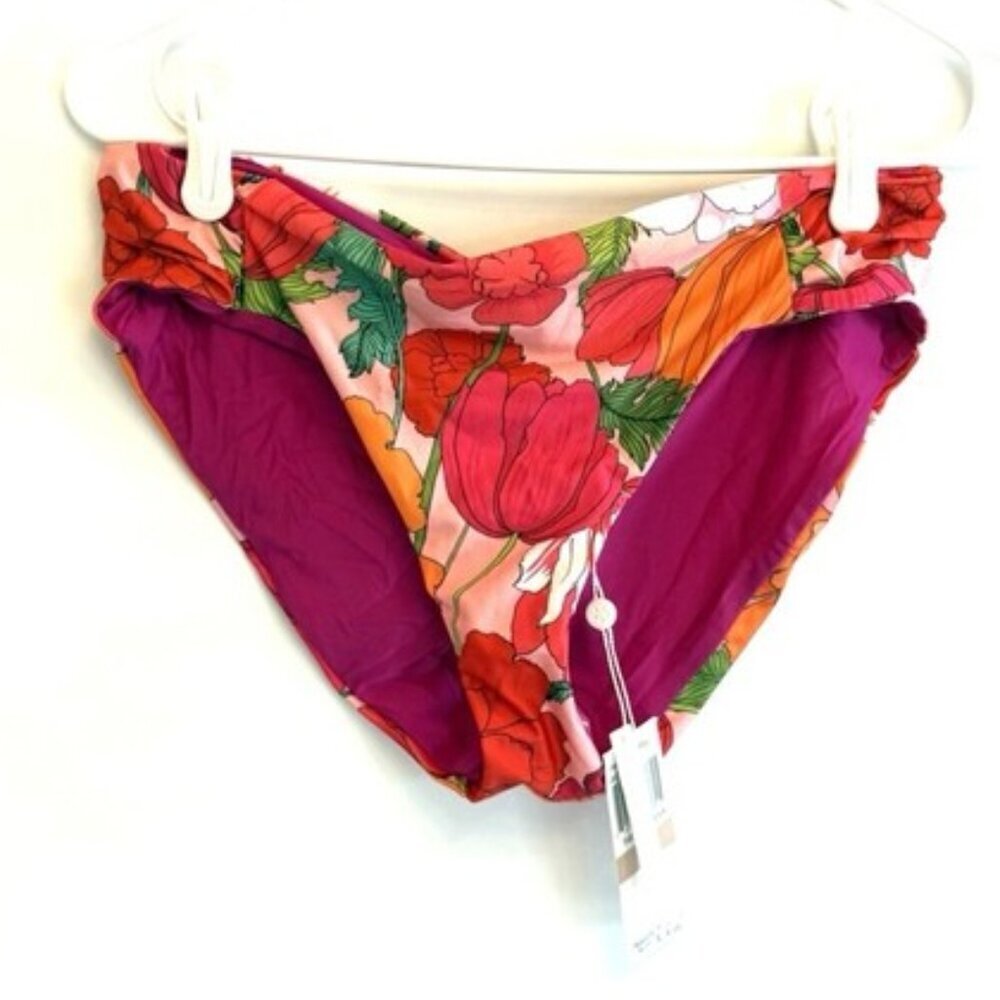 Trina Turk Women’s Floral Hipster Bikini Bottom Size 12